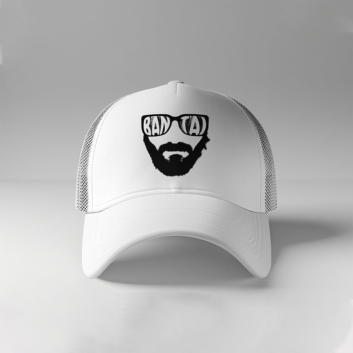 BANTAI FACE WHITE CAP LOGO