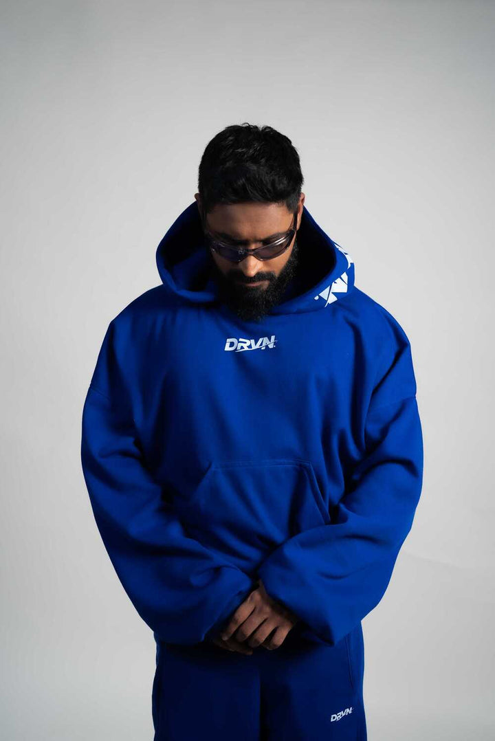 DRVN HORIZON BLUE HOODIE