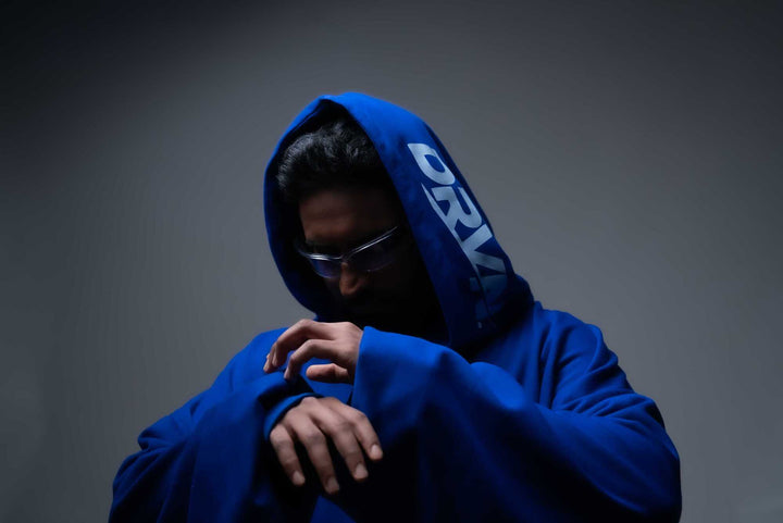 DRVN HORIZON BLUE HOODIE