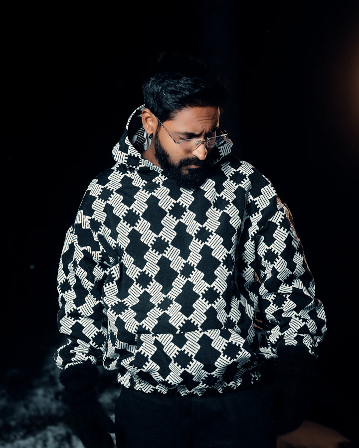 DRVN "BLOCKED" HOODIE