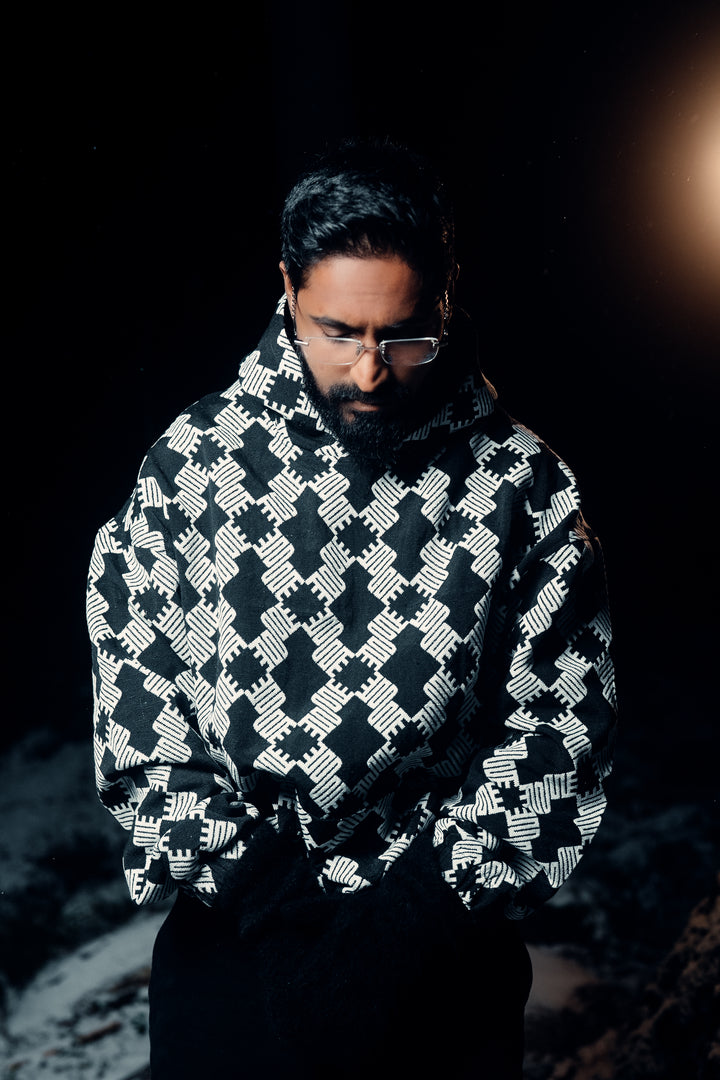 DRVN "BLOCKED" HOODIE