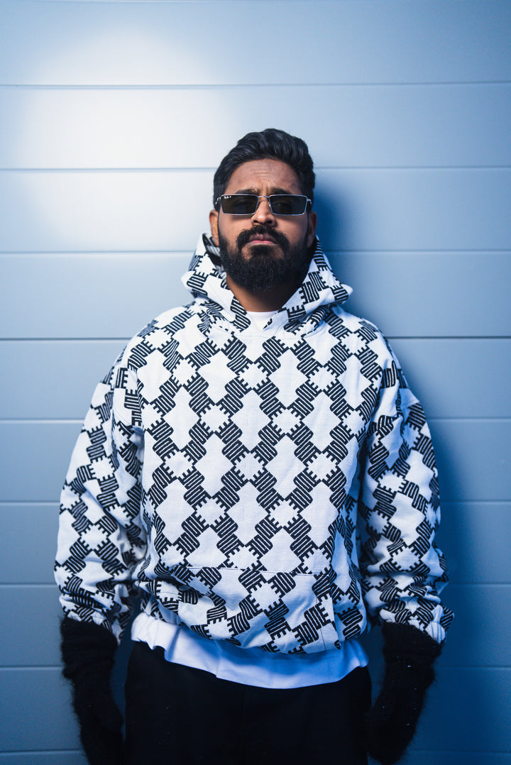 DRVN " - 10/20 " JACQUARD HOODIE