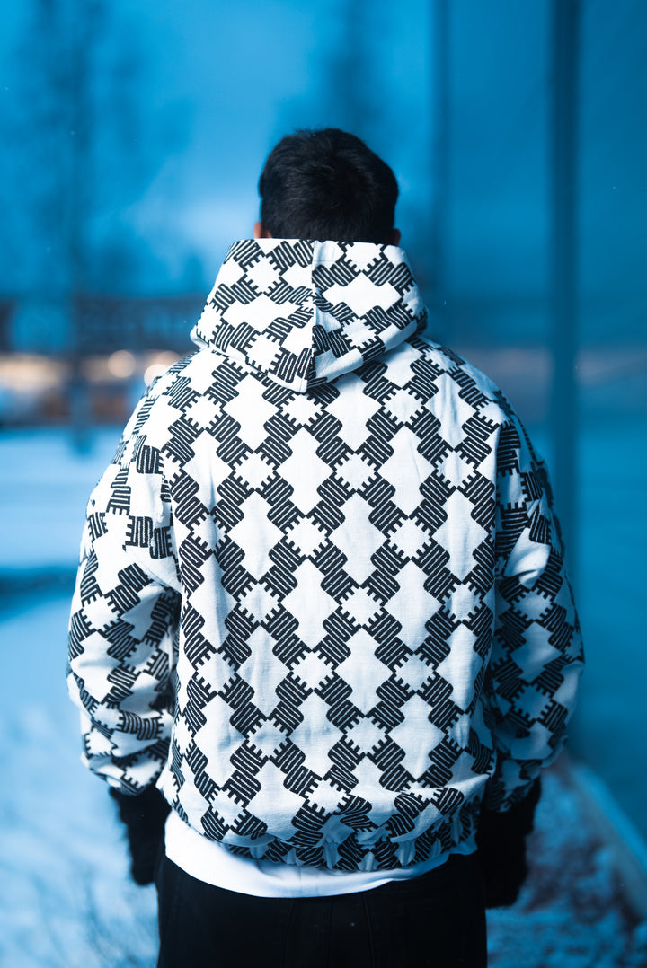 DRVN " - 10/20 " JACQUARD HOODIE