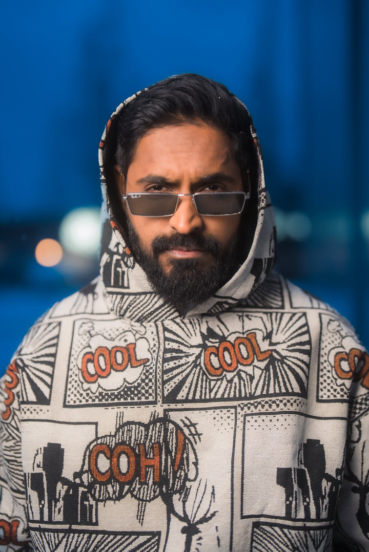 DRVN "INKC" JACQUARD HOODIE