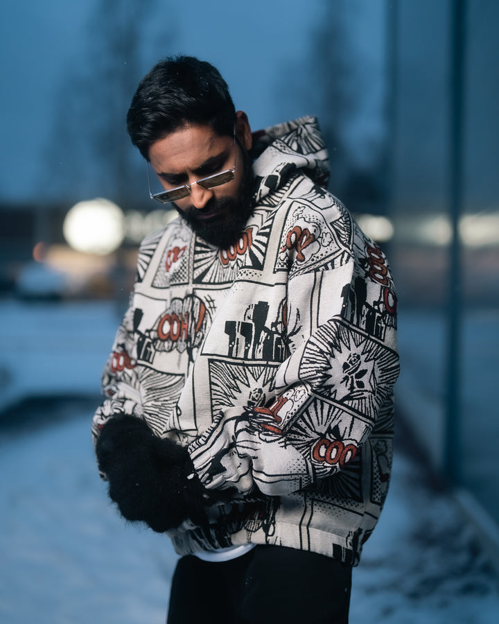 DRVN "INKC" JACQUARD HOODIE